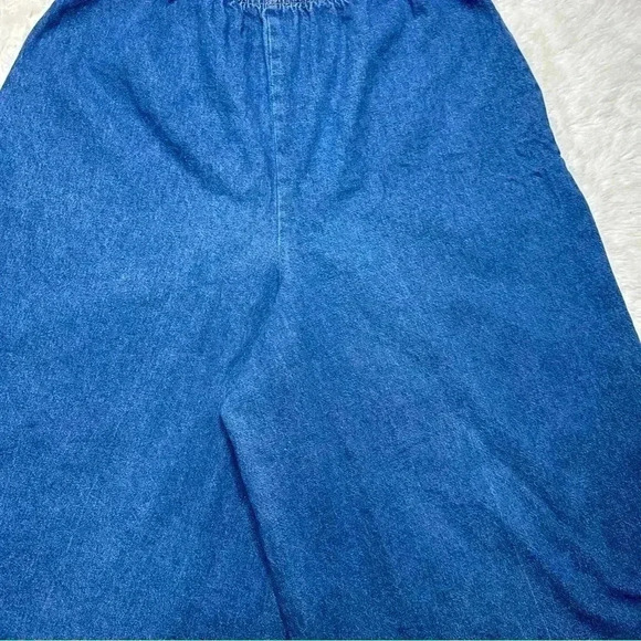 Koret City Blues Vintage Crop Jeans Extra Wide Leg Medium Wash Size 14 - Picture 12 of 16